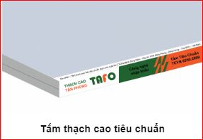 Thạch cao tiêu chuẩn - Thạch Cao TAFO - Công Ty Cổ Phần Sản Xuất Và Kinh Doanh Sông Diêm
